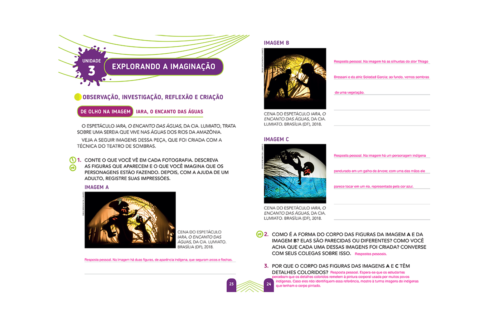 Esta seção revisita os conteúdos abordados no livro didático por meio de leituras, exercícios práticos e questionários.